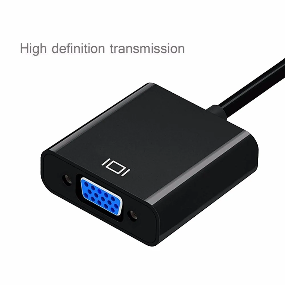 RSExplorer 1080 P DVI D to VGA адаптер кабель 24 + 1 25 Pin Мужской до 15 Женский видео конвертер для
