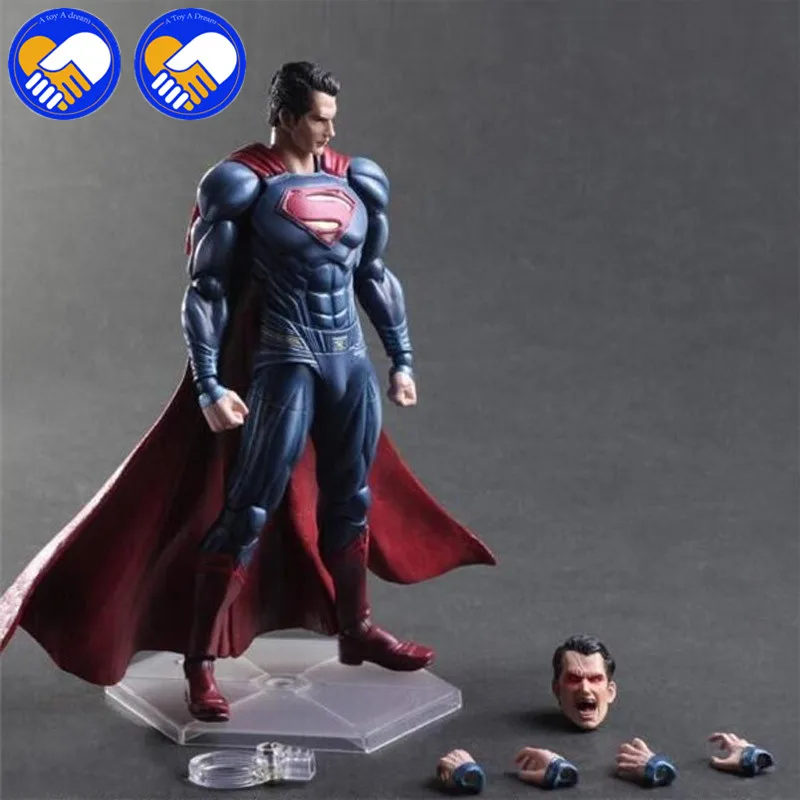 Аниме фильм Супермен фигурка Playarts Kai дети горячие игрушки Коллекция Модель