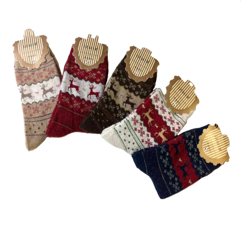 Женские зимние носки Sokken Calcetines Mujer