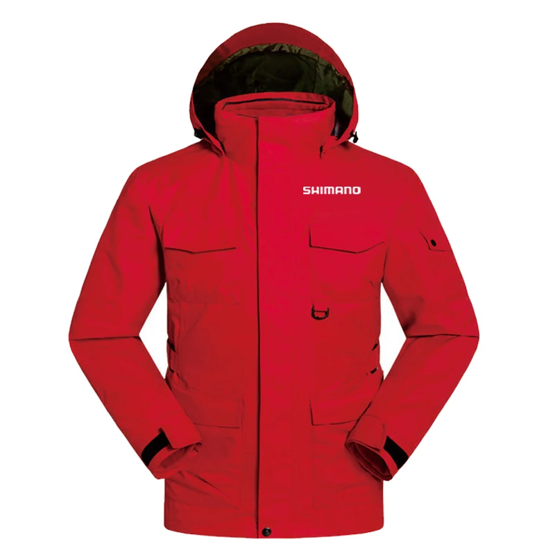 Охотничья Куртка мужская теплая двухсекционная ветрозащитная