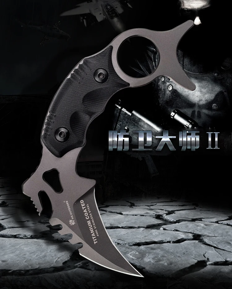 HX на открытом воздухе Karambit ножи охотничьи ножи выживания тактический коготь нож Карманный Самообороны обидный кемпинг инструмент дропшиппинг