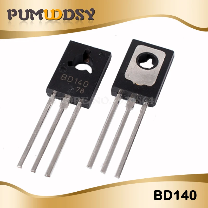 100 шт. BD140 D140 TO-126 NPN 1.5A 80 в NPN ЭПИТАКСИАЛЬНЫЙ Триод транзистор IC