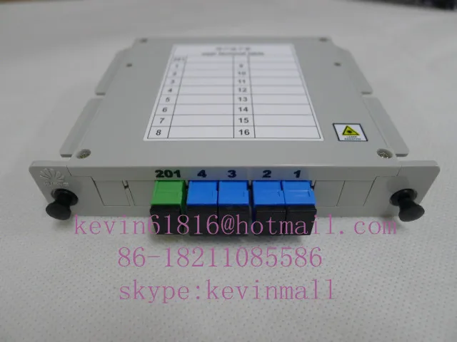 Оригинальный 1:4 PLC сплиттер SC/APC вход SC/UPC выходной модуль 1X4. Волокнистый