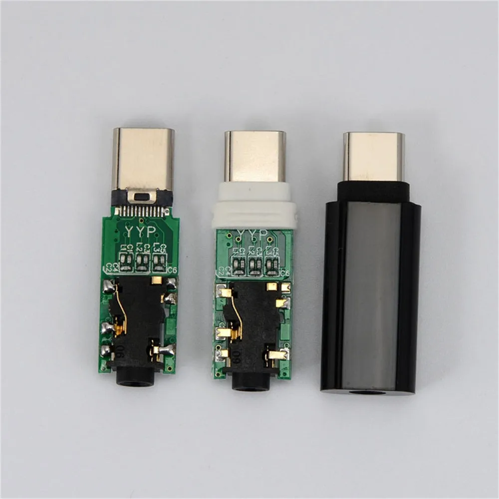 Адаптер типа C USB на 3 5 мм аудио адаптер для наушников сплав внешнего микрофона Osmo