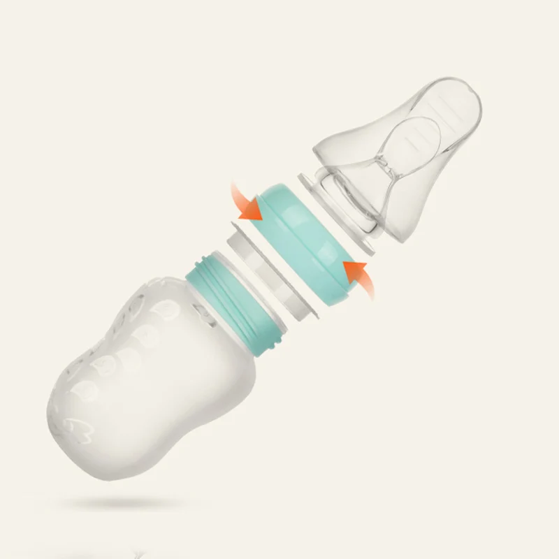 REIZBABY 3-in-1 Multi-function Baby Feeding соски для бутылок соломенная Ложка силиконовая мягкая