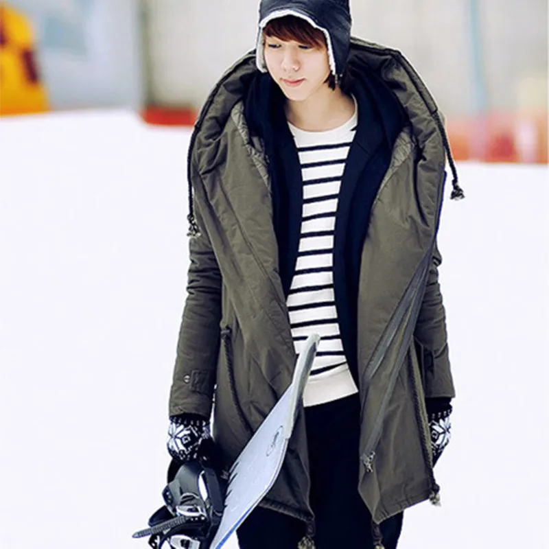 2016 Новых Прибыть Зима Повседневная Парки Плюс Размер Хлопок Удобные И Теплые