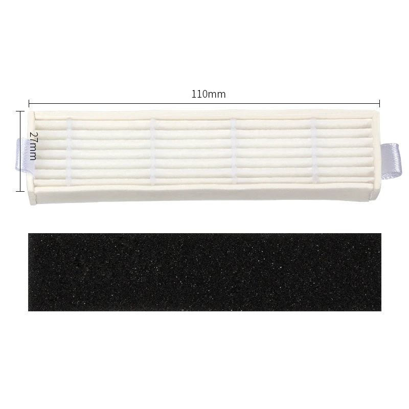Топ продажа Швабра Ткань фильтр губка боковые Кисти Набор Для Ecovacs Slim Da60 Deebot |