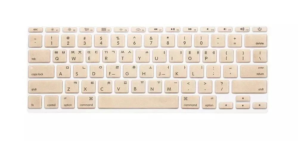 Защитный чехол для клавиатуры в Корейском стиле MacBook Air 11 дюймов 6 дюйма с
