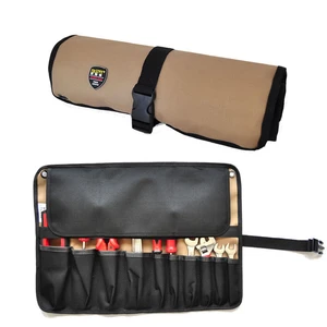 FASTE катушка прокатки сумка для инструментов 10 карманов удобный Организатор