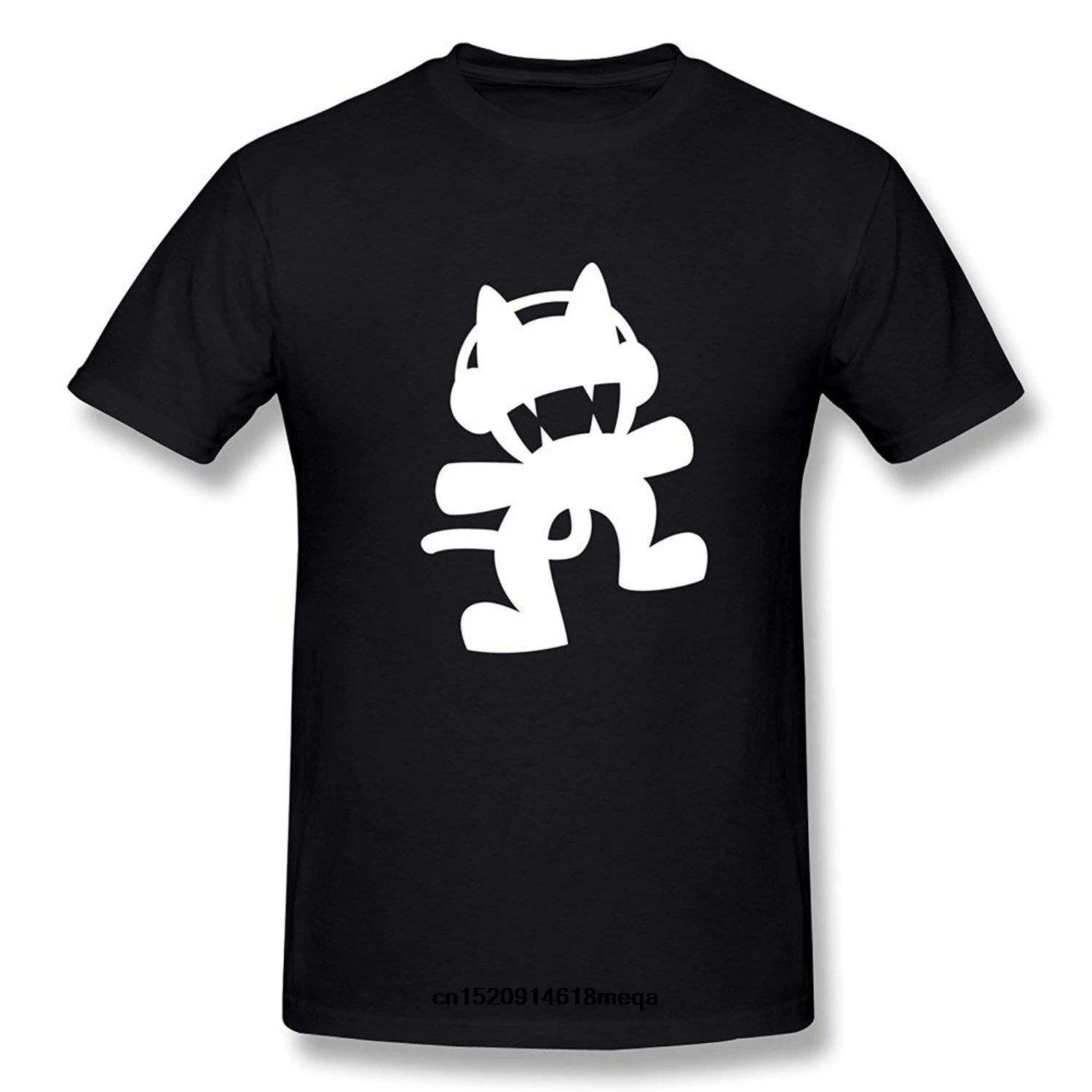 Футболка Monstercat Logo Белая Мужская модная футболка|Мужские футболки| |