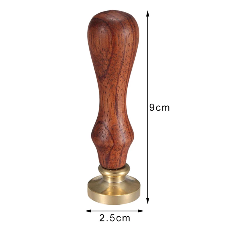 1 шт. восковый узор розы печать ретро деревянные античные уплотнения воск штампы