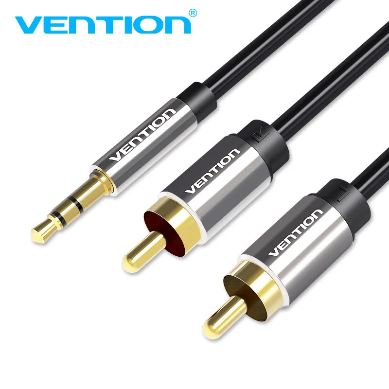 Vention RCA кабель 2rca на 3 5 аудио rca мм разъем для телефона Edifer домашний кинотеатр DVD 2RCA