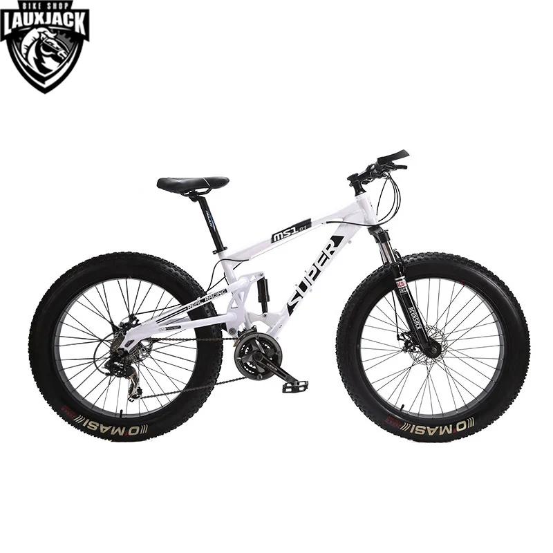 SUPER Горный двухподвесный велосипед алюминиевая рама 24 скорости Shimano механические