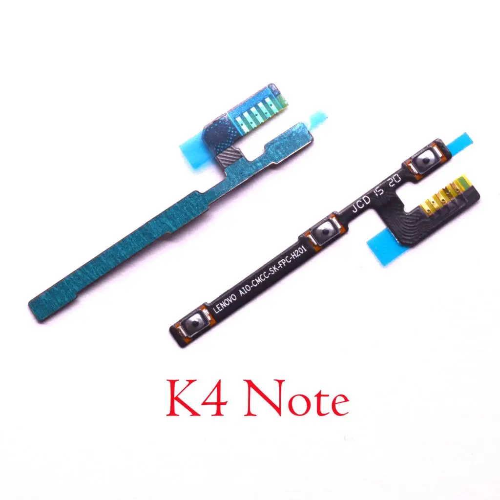 

New original Power On off Volume Side Button side button strip Flex Cable for Lenovo K4 Note
