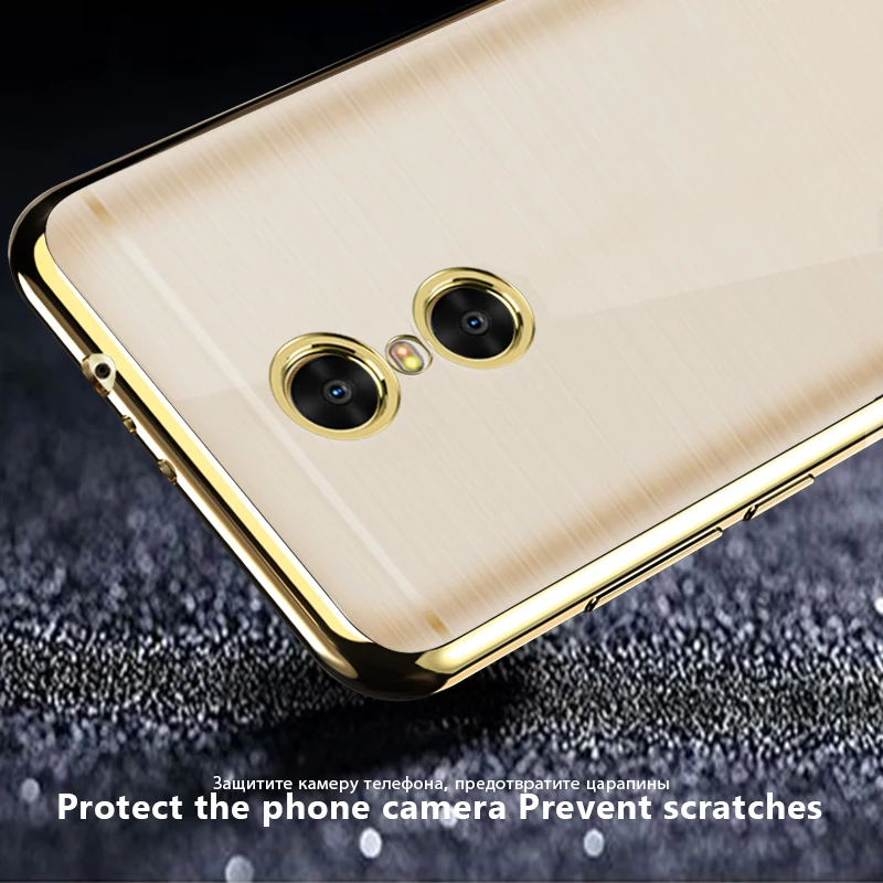 luxury Soft TPU Plating Case For Xiaomi Mi A1 Max 6 5S 4i 4C Cover Redmi 4X 4A 5 5A note5 6X Note4 Pro Phone |