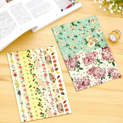 4 шт./компл. деко цветок стикер канцелярские принадлежности рукоделие