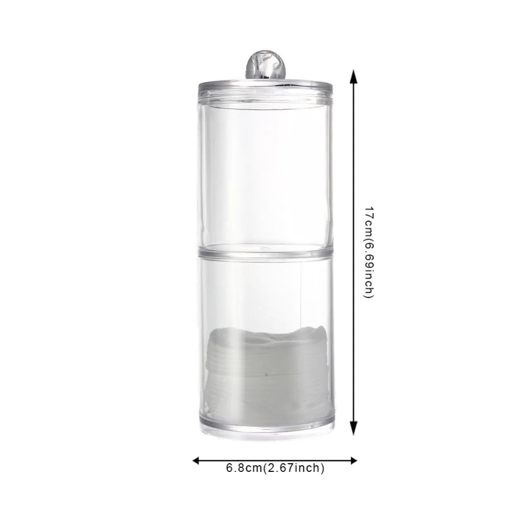 Двухслойный цилиндрический органайзер 2 типа переносная коробка + круглый