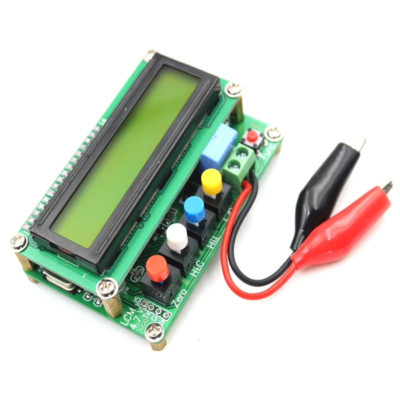 Точный Цифровой LC meter LC100-A LC100A LC100-S table | Электронные компоненты и принадлежности