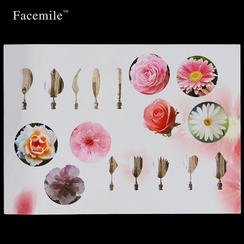 Желатиновые художественные инструменты для лица инструмент украшения торта