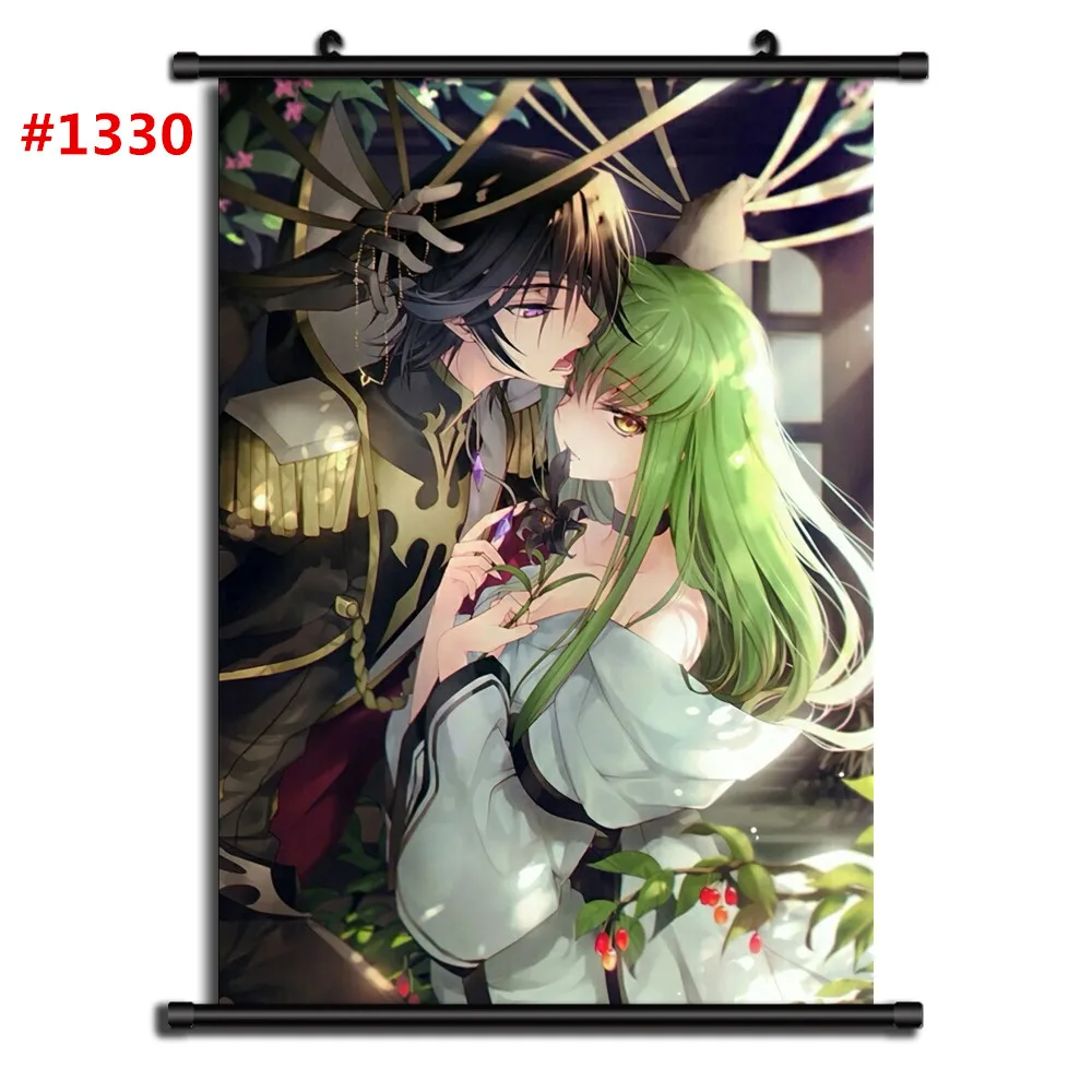 1330 Код GEASS Аниме Манга настенный плакат свиток домашнее украшение Стены Искусства - Цвет: 1330