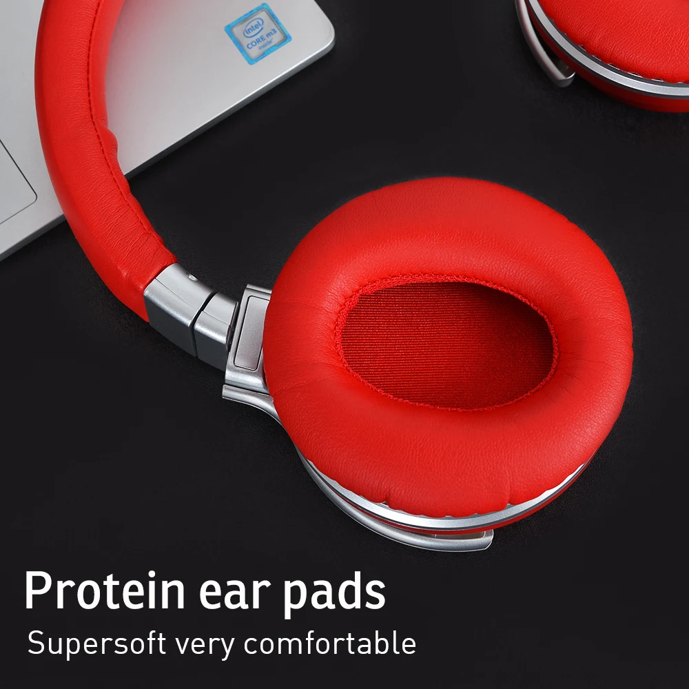 

MEIDONG E7PRO Active Noise Cancelling Bluetooth Headphone Wireless Bluetooth Headset with Super HiFi Deep Bass 30 hours Playtime