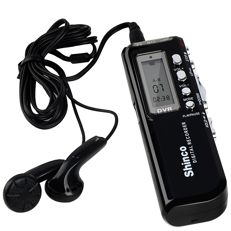 Shinco rv03 8 г ЖК-дисплей Цифровые диктофоны ГБ Портативный аудио Регистраторы