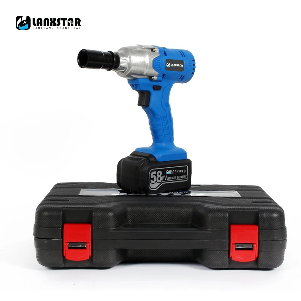 

Lanxstar Electric Drill High Power Multi-Function Rechargeable Lithium Battery Wrench Screwdriver Household Power Tools