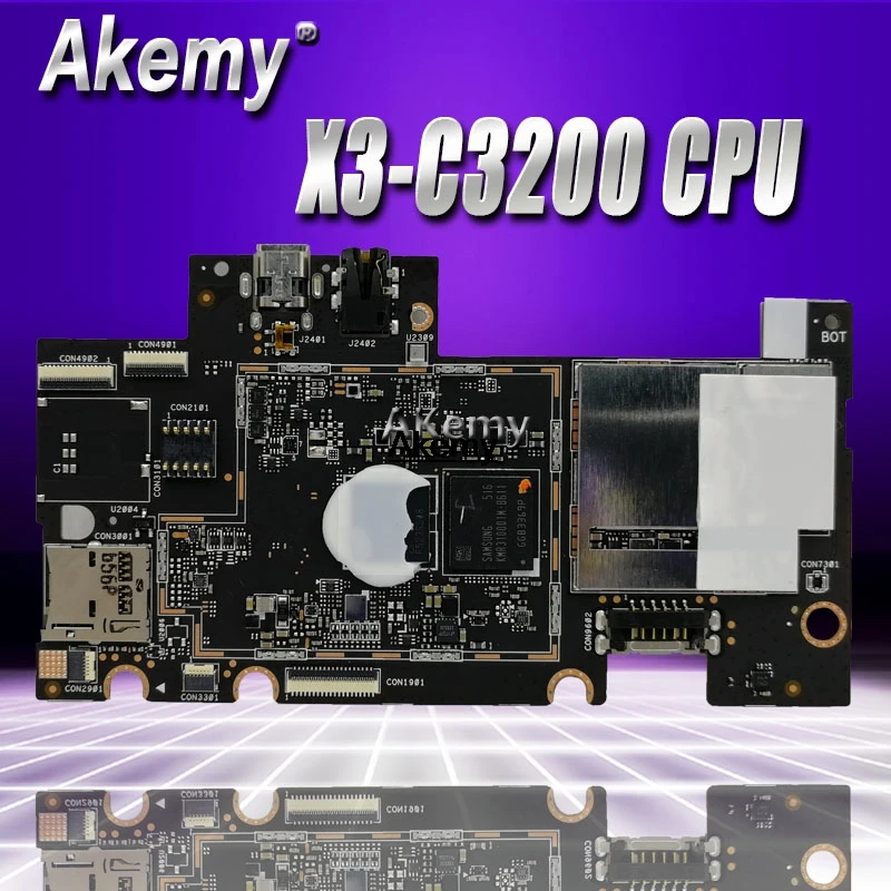 

Z380C планшет материнская плата для For Asus ZenPad 8,0 (Z380C) Z380CX Z380CG тест оригинальная материнская плата 16 Гб SSD 2 Гб RAM X3-C3200 CPU