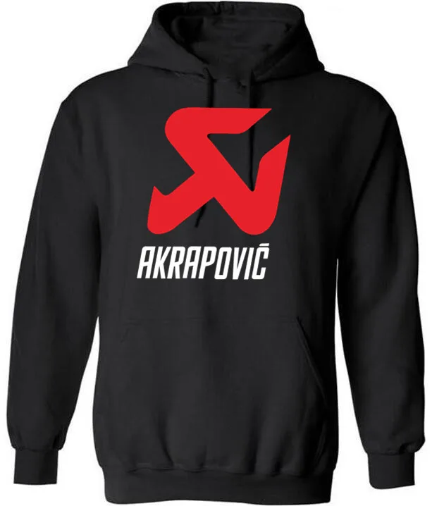 CAMISETA AKRAPOVIC выхлоп мотоцикл мотокросса толстовки брендовая одежда 2019 | Мужская