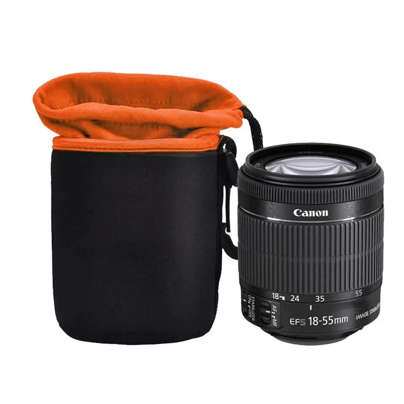 Spash 4 шт сумка для объектива камеры толстый неопрен Защитный Мягкий защитный
