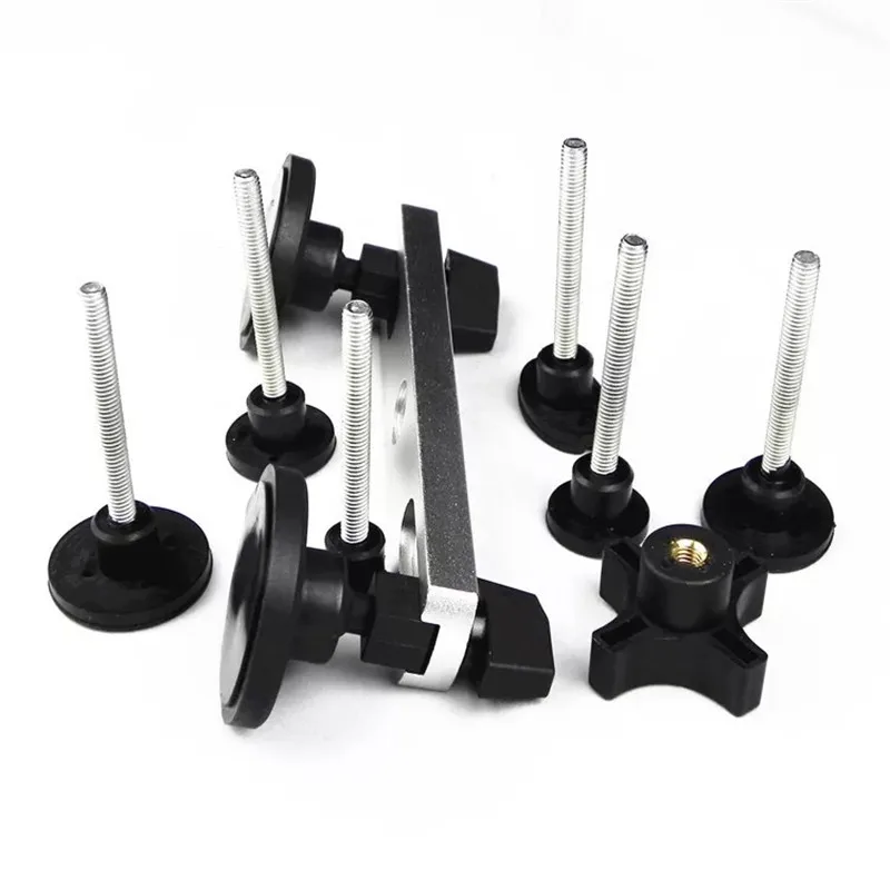 

PDR Dent Removal Kit PDR Tool Paintless Dent Puller Remover Straightener Car Repair Tool Bridge Remove Dents Body Denting Kit