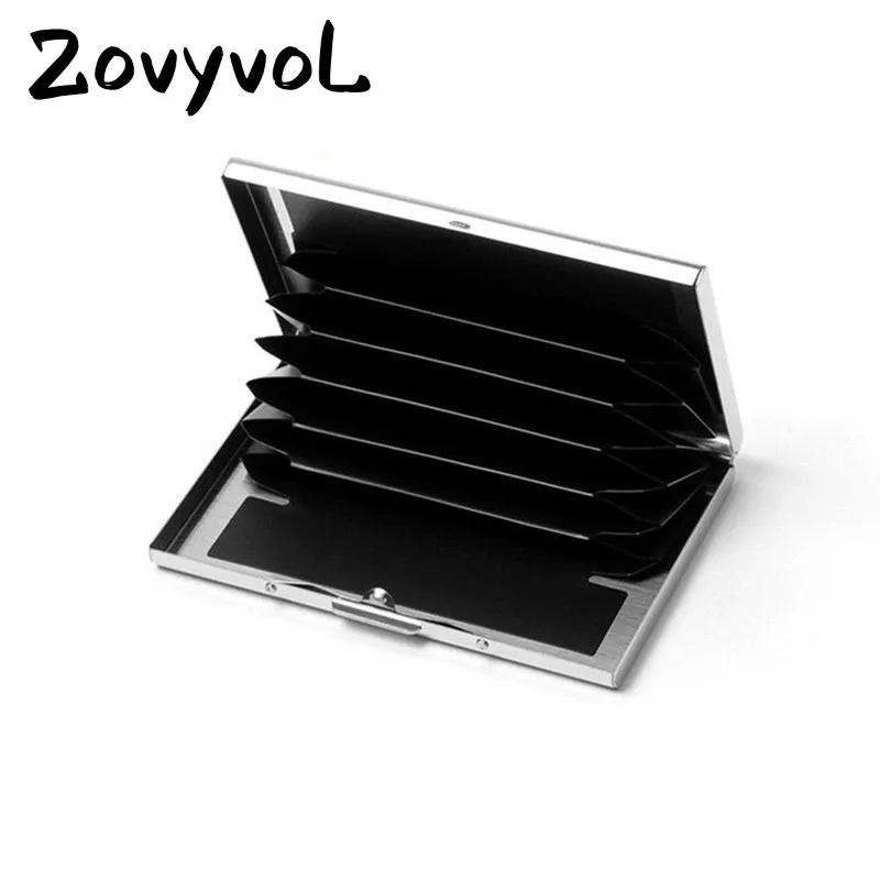 

Чехол для кредитных карт ZOVYVOL, держатель для карт металлический, для мужчин