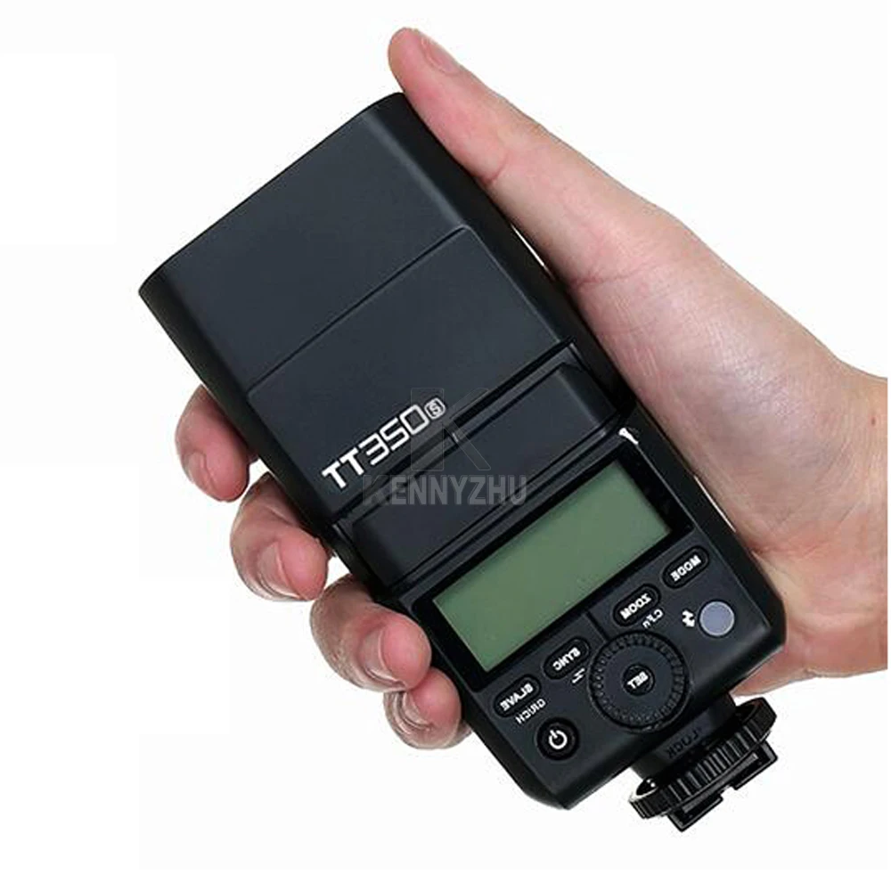 Вспышка Mini Godox TT350S TTL HSS вспышка + триггер фотовспышка для беззеркальной цифровой