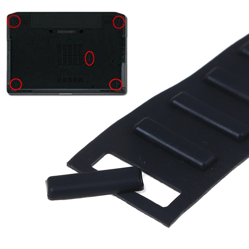 5 шт. резиновые ножки для Dell Latitude E6420 E6430 E6220 E6330 E6320 Нижняя крышка| |