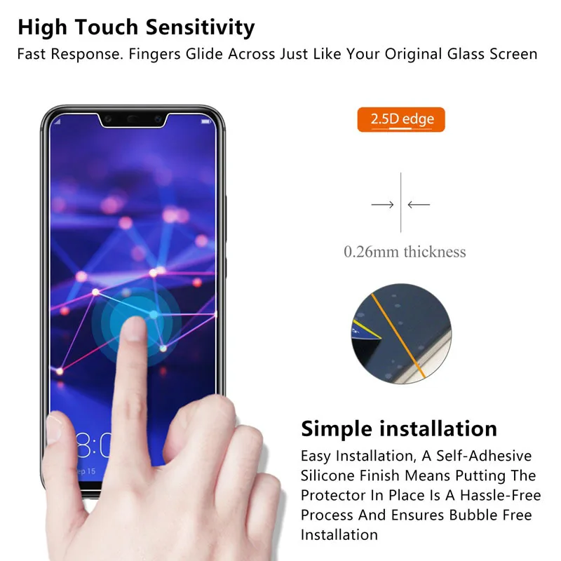 Mate 10 lite закаленное стекло для Huawei 20 Lite Pro защитное на Honor Mate20 матовое 20lite10pro защита