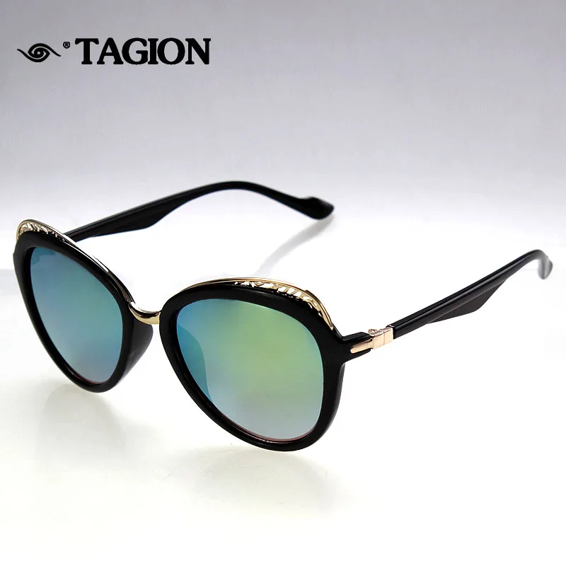 2017 новое поступление женские солнцезащитные очки модные кошачий глаз фирменный