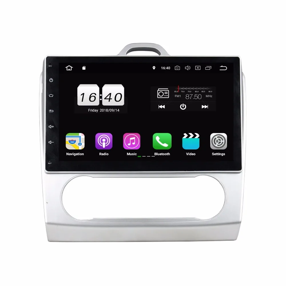 10 1 "Android 8 Автомобильный DVD плеер для Ford Focus 2004 2005 2006 2007 2008 2009 2010 2011 радио gps WI FI