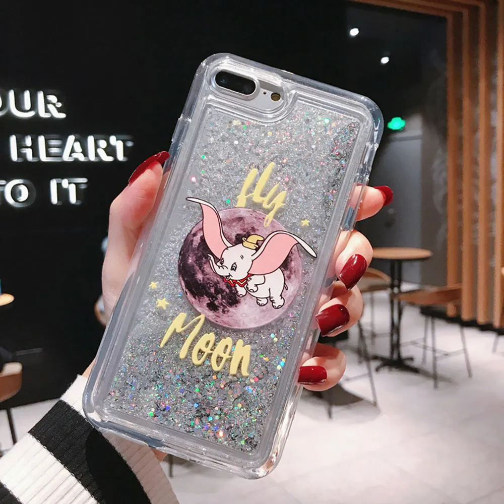 KISSCASE Quicksand Phone Cases For iPhone 7 8 Plus X XR XS MAX 6 6S Case Liquid Glitter Cover Fundas |
