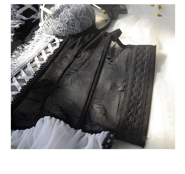 CINOON Sexy Bustier and Corset Women High Elastic Corset Female Solid Bustier Overbust Push Up Corset