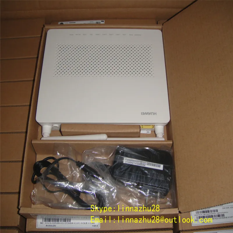 Оригинальный Huawei HG8546M GPON терминал ONU режим маршрута HGU 4 lan порта + 1 телефон Wi Fi