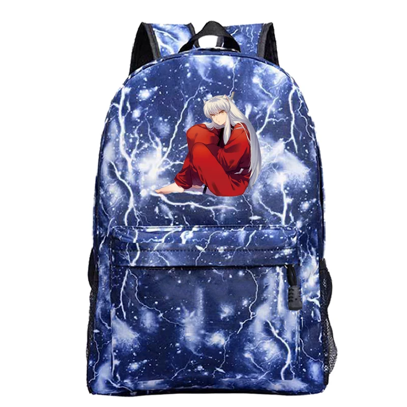 Красивые Inuyasha ноутбука рюкзак для мальчиков и девочек обратно в школу подарок