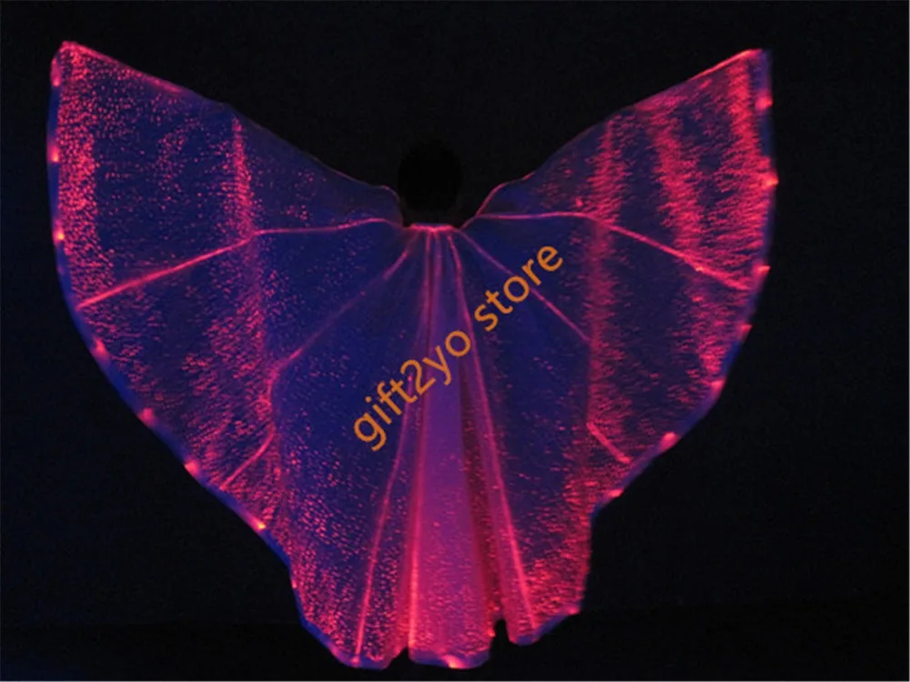 Управление приложением LED Isis Wings светящийся светильник для танца живота костюмы с