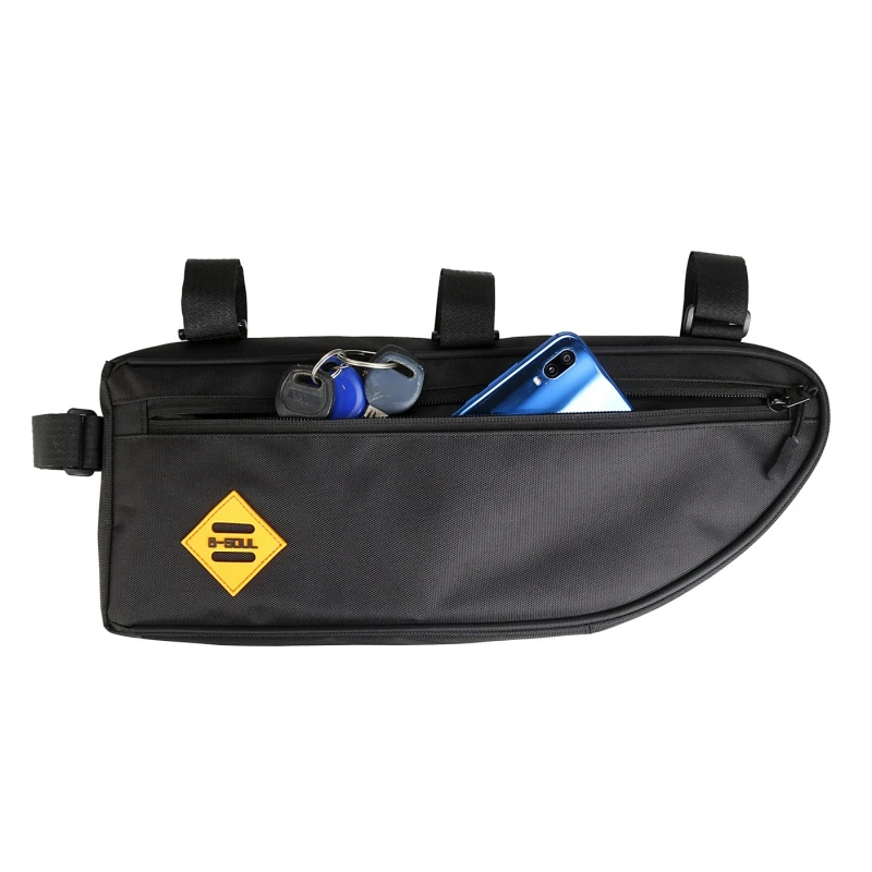 Велосипедные Сумки водонепроницаемая треугольная сумочка на верхнюю трубу и