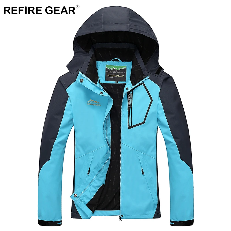 Куртка ReFire Gear демисезонная водонепроницаемая для активного отдыха ветровка