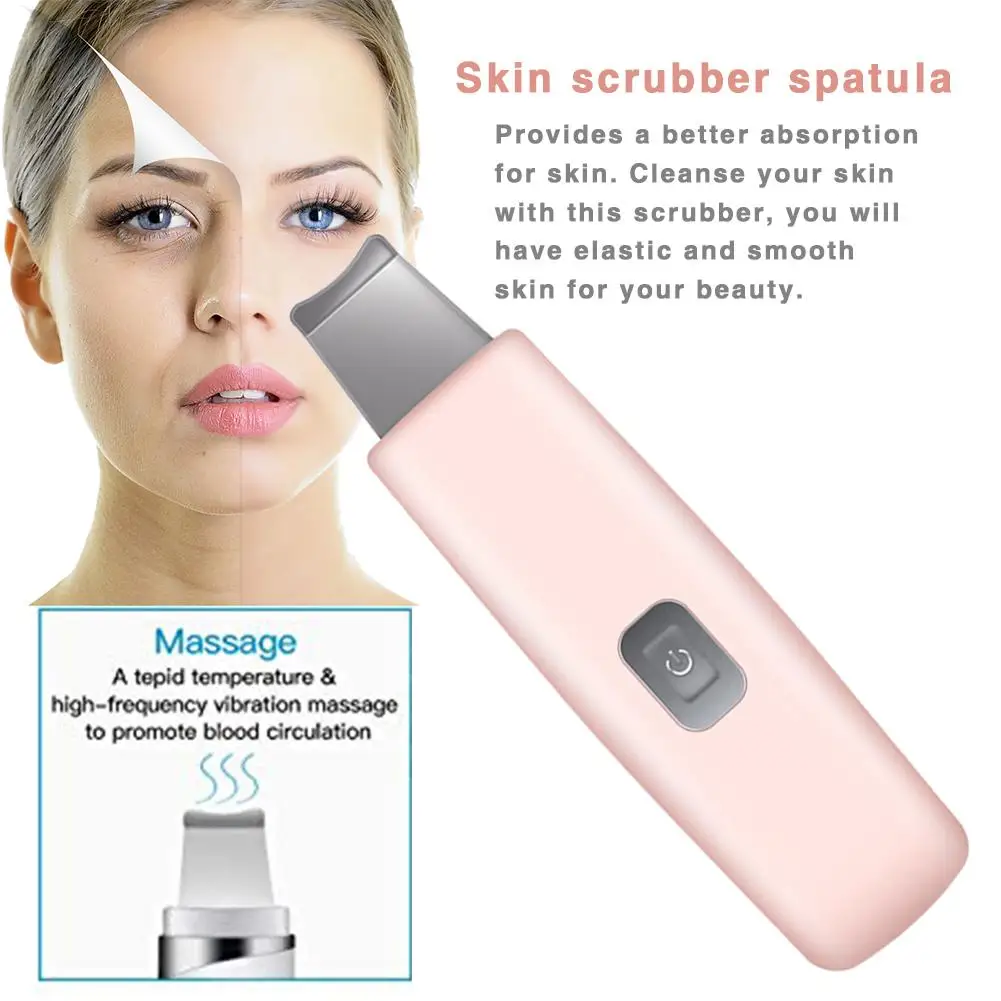 USB Перезаряжаемый Отшелушивающий аппарат для удаления омертвевшей кожи