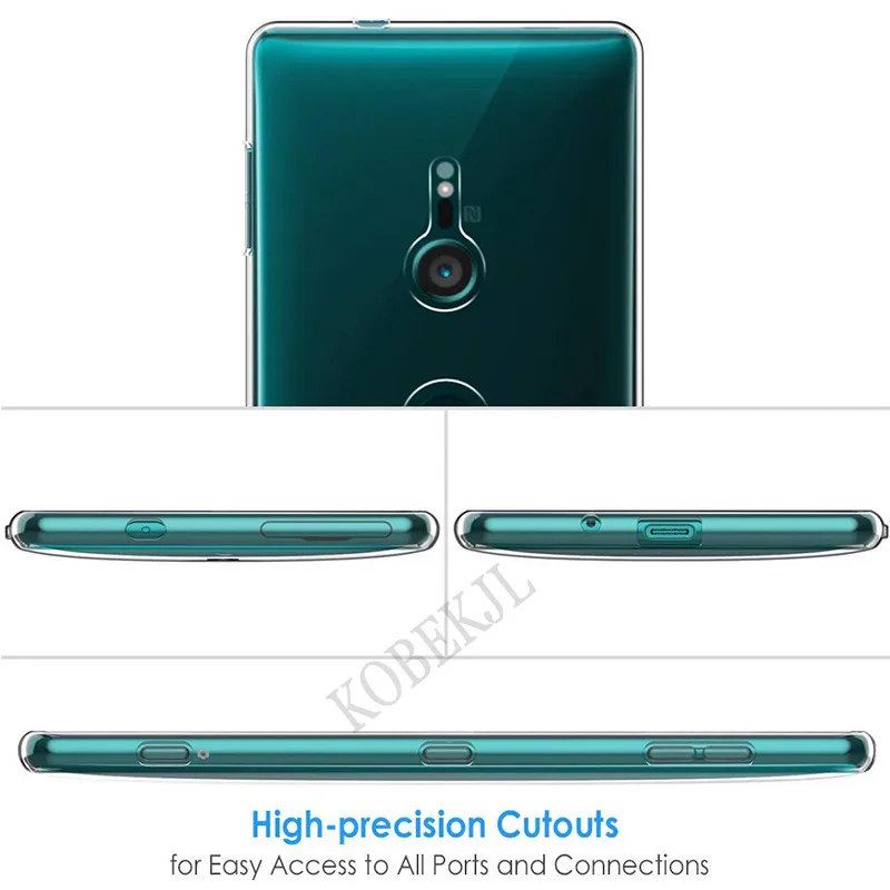 Чехол для Sony Xperia XZ3 чехол Мягкая силиконовая задняя крышка из ТПУ телефона XZ 3 Dual