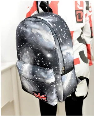 50 шт. женский холщовый рюкзак с принтом звездное небо|backpack galaxy|women backpackpattern backpack |