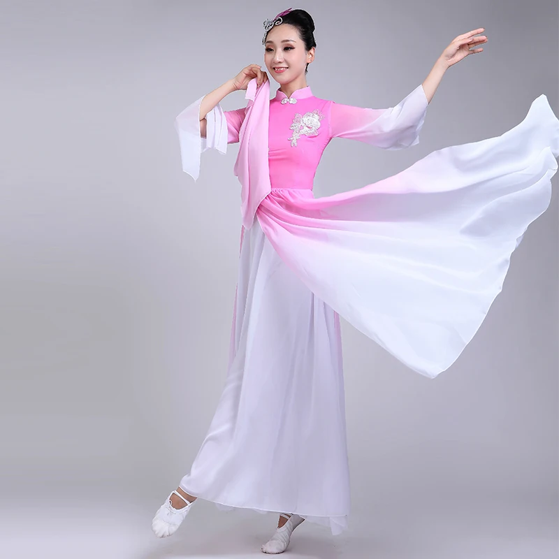 Женский костюм для танца Hanfu hmong классический феи танцев в китайском стиле