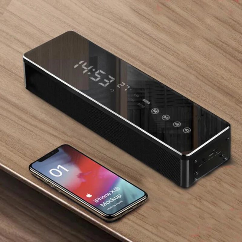 JKING 10 W 2200 mAH Динамик мини интеллектуальные проводные и Беспроводной bluetooth 4 2