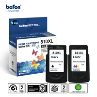 befon compatible 810xl 811xl 810 xl ink cartridge replacement for canon pg810 cl811 for pixma mp245 258 268 276 486 496 printer